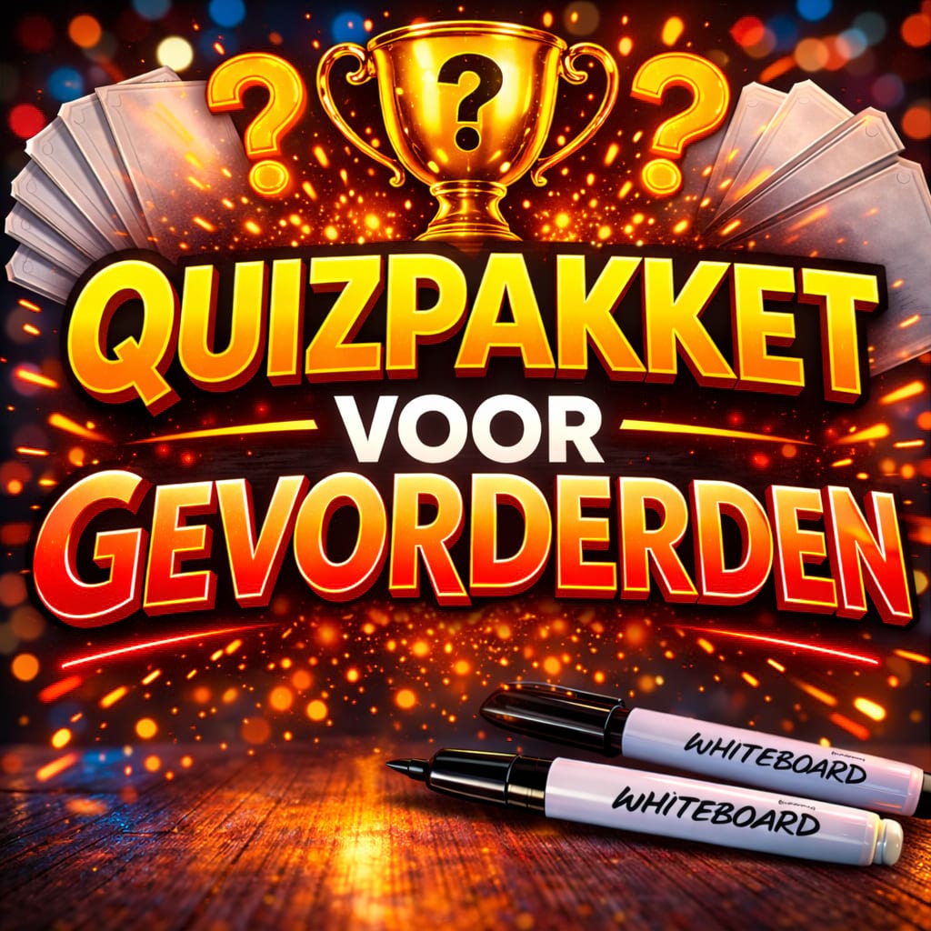 Het quizpakket voor gevorderden